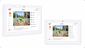 Ezlo Protect 10 Inch Touchscreen with Wall Mount, POE, Wi-Fi